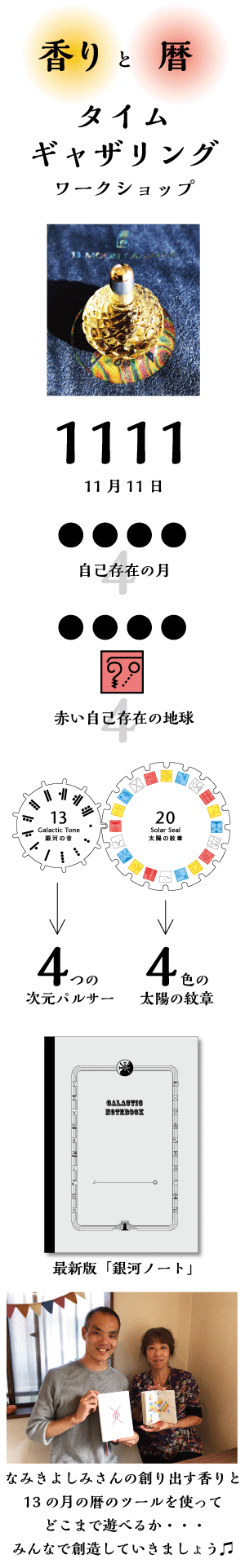 香りと暦に導かれ自己を創造する